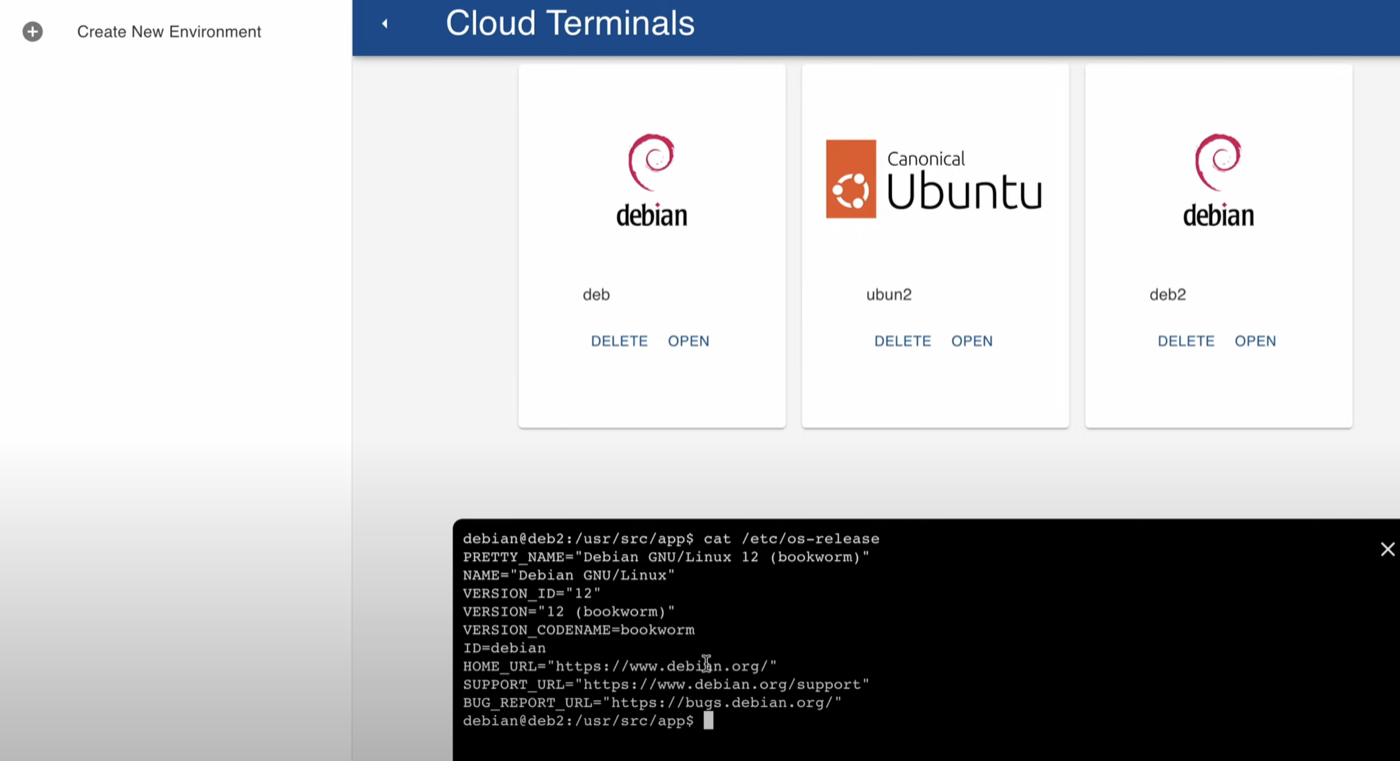 KubeShells cloud terminals UI